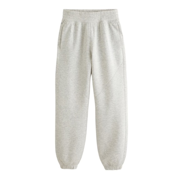 Abercrombie YPB neoKNIT Light Heather Gray Joggers Size XXS - Picture 1 of 6